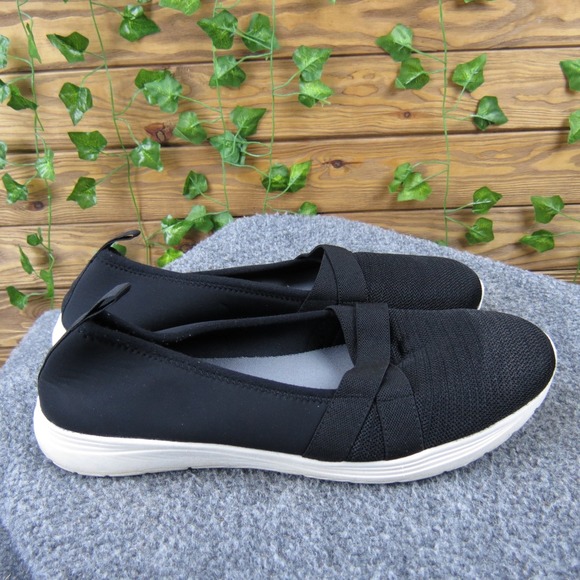 Easy Spirit Lorie 2 Slip-On Shoes Women 10 Black Mesh Lightweight Comfort - Picture 3 of 7